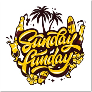 Funday Sunday Posters and Art